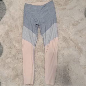 Outdoor Voices Light Pink & Light Blue Leggings